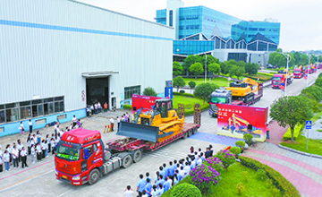 廣西自然災(zāi)害救援項目柳工設(shè)備發(fā)車儀式舉行