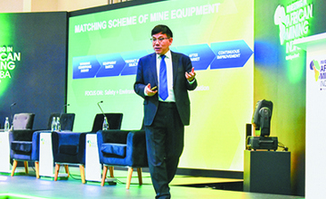 柳工亮相非洲礦業(yè)投資大會(huì) 共話綠色智能未來(lái)