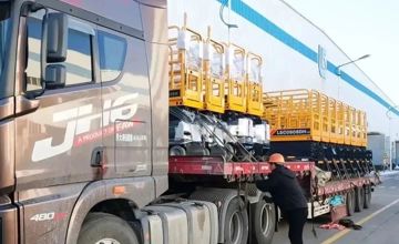 88臺高空作業(yè)平臺交付，打響2024年“開門紅”！