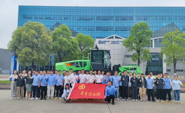 柳工智慧綠色機械研創(chuàng)青年突擊隊入選2023年度“廣西青年突擊隊十佳案例”