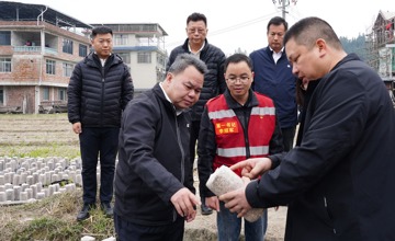 鄭津率隊(duì)到柳工定點(diǎn)幫扶村調(diào)研